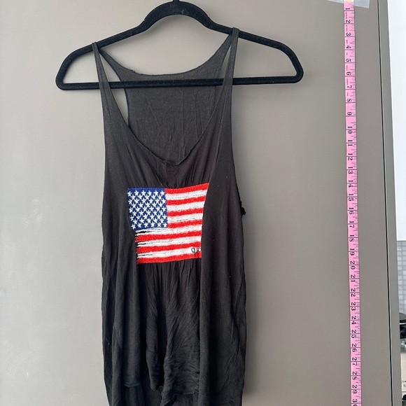 Brandy Melville/John Galt American Flag Tank Top - Picture 4 of 7